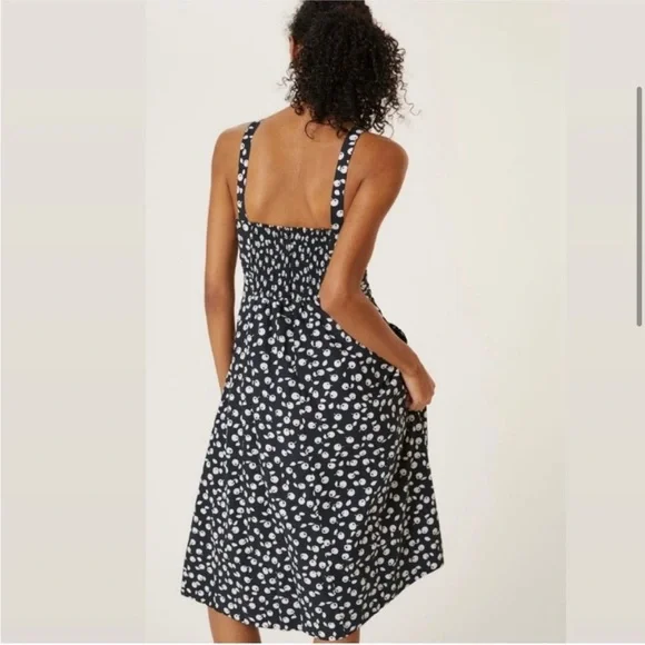 NWT Maeve Anthropologie Cecilia Pettersson Cherry Print Midi Dress - Picture 4 of 12